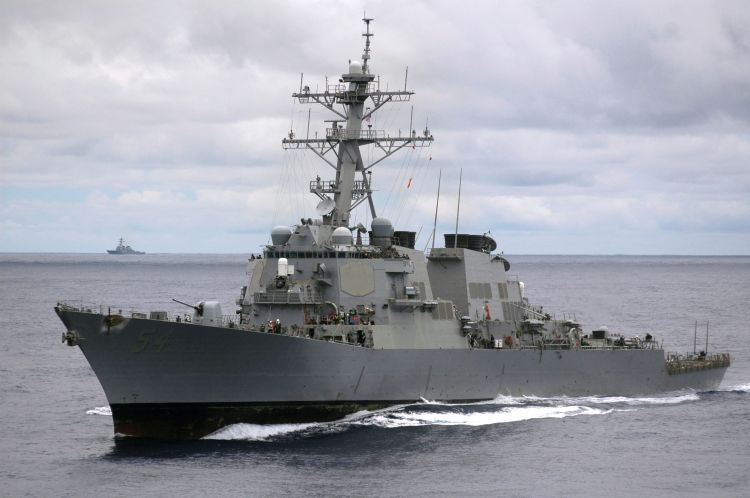 image: U.S. Navy Guided Missile Destroyer USS Curtis Wilbur (DDG 54)